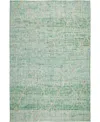 Dalyn Portico Washable Po1 8'x10' Area Rug In Green