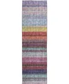 Dalyn Portico Po2 2'3"x7'6" Runner Area Rug In Multi
