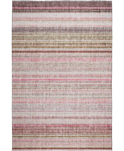 Dalyn Portico Po2 2'6"x3'10" Area Rug In Pink