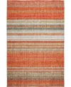 Dalyn Portico Washable Po2 9'x12' Area Rug In Orange