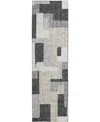 Dalyn Portico Po3 2'3"x7'6" Runner Area Rug In Gray