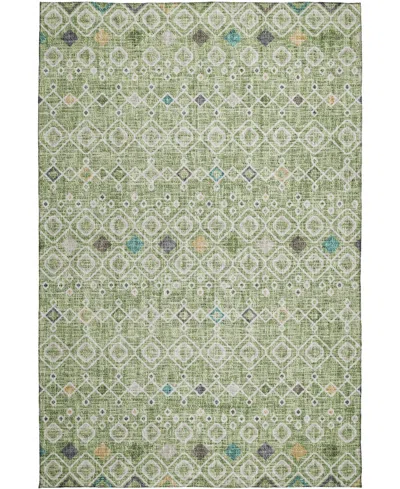 Dalyn Portico Po4 2'6"x3'10" Area Rug In Green