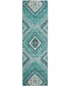 Dalyn Portico Po5 2'3"x7'6" Runner Area Rug In Blue
