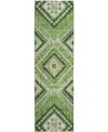 Dalyn Portico Po5 2'3"x7'6" Runner Area Rug In Green