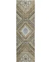 Dalyn Portico Po5 2'3"x7'6" Runner Area Rug In Neutral