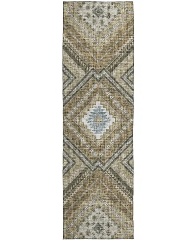 Dalyn Portico Po5 2'3"x7'6" Runner Area Rug In Neutral