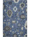 Dalyn Portico Washable Po6 10'x14' Area Rug In Blue