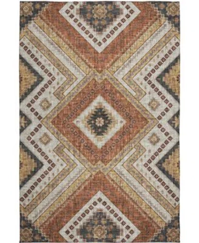 Dalyn Portico Washable Po5 Area Rug Collection In Black