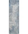 Dalyn Ravenna Rn1 2'3"x7'6" Runner Area Rug In Blue