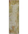 Dalyn Ravenna Rn1 2'3"x7'6" Runner Area Rug In Green