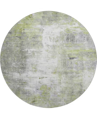 Dalyn Ravenna Rn1 8'x8' Round Area Rug In Green