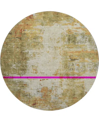 Dalyn Ravenna Rn1 8'x8' Round Area Rug In Green