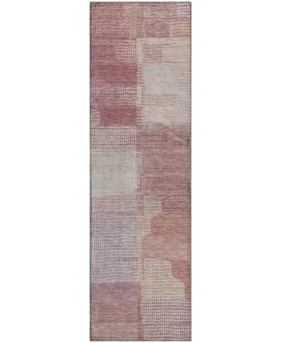 Dalyn Ravenna Rn10 2'3"x7'6" Runner Area Rug In Purple