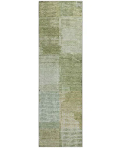 Dalyn Ravenna Rn10 2'3"x7'6" Runner Area Rug In Green