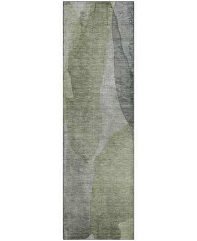 Dalyn Ravenna Rn12 2'3"x7'6" Runner Area Rug In Green