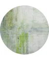 Dalyn Ravenna Rn2 8'x8' Round Area Rug In Green