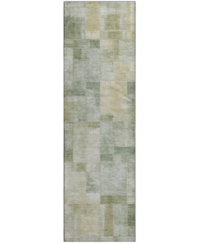 Dalyn Ravenna Rn4 2'3"x7'6" Runner Area Rug In Green