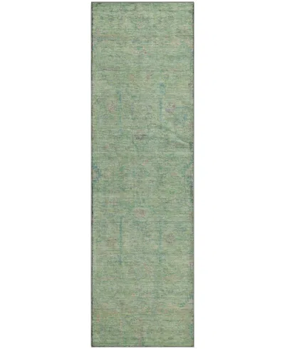 Dalyn Ravenna Rn5 2'3"x7'6" Runner Area Rug In Green