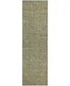 Dalyn Ravenna Rn5 2'3"x7'6" Runner Area Rug In Green