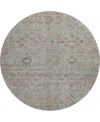 Dalyn Ravenna Rn5 8'x8' Round Area Rug In Green