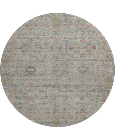 Dalyn Ravenna Rn5 8'x8' Round Area Rug In Green