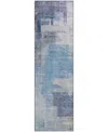 Dalyn Ravenna Rn6 2'3"x7'6" Runner Area Rug In Blue