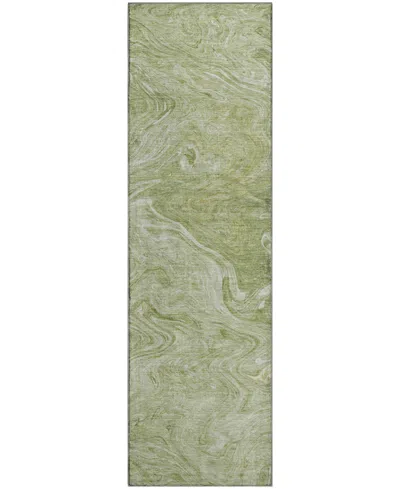 Dalyn Ravenna Rn8 2'3"x7'6" Runner Area Rug In Green