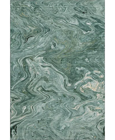 Dalyn Ravenna Rn8 5'x7'6" Area Rug In Green