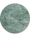 Dalyn Ravenna Rn8 8'x8' Round Area Rug In Blue