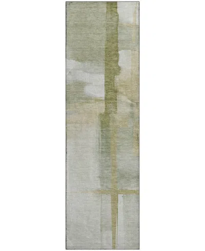 Dalyn Ravenna Rn9 2'3"x7'6" Runner Area Rug In Green