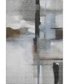 Dalyn Ravenna Rn9 3'x5' Area Rug In Gray