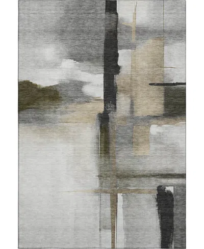 Dalyn Ravenna Rn9 3'x5' Area Rug In Gray