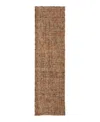 Dalyn Rug Company Dalyn Abruzzo Az1 Runner Area Rug, 2'3 X 7'6 In Brown