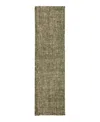 Dalyn Rug Company Dalyn Abruzzo Az1 Runner Area Rug, 2'3 X 7'6 In Green