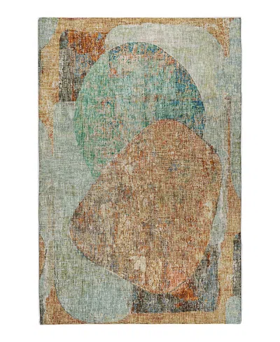 Dalyn Rug Company Dalyn Boca Washable Bo11 Area Rug, 5' X 7'6 In Blue