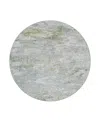 Dalyn Rug Company Dalyn Boca Washable Bo3 Round Area Rug, 8' X 8' In Green