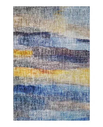 Dalyn Rug Company Dalyn Boca Washable Bo4 Area Rug, 10' X 14' In Blue