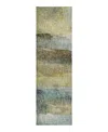 Dalyn Rug Company Dalyn Boca Washable Bo4 Runner Area Rug, 2'3 X 7'6 In Brown