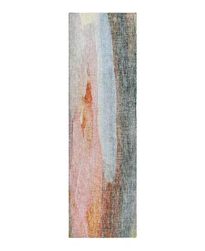 Dalyn Rug Company Dalyn Boca Washable Bo5 Runner Area Rug, 2'3 X 7'6 In Pink