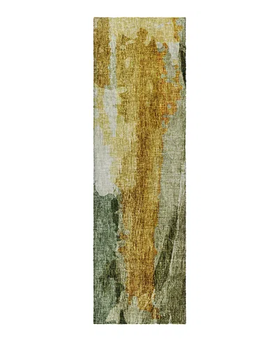 Dalyn Rug Company Dalyn Boca Washable Bo6 Runner Area Rug, 2'3 X 7'6 In Green