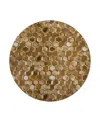 Dalyn Rug Company Dalyn Bozeman Bm1 Round Area Rug, 8' X 8' In Brown