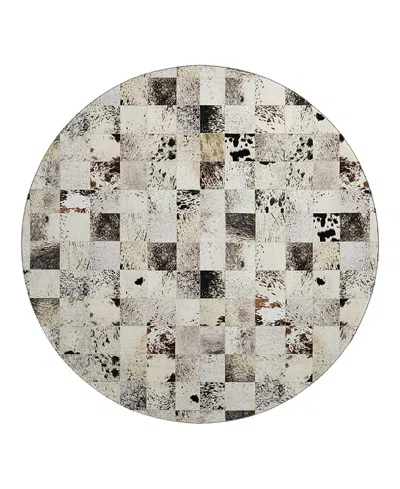 Dalyn Rug Company Dalyn Bozeman Bm10 Round Area Rug, 8' X 8' In Neutral