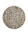 Dalyn Rug Company Dalyn Bozeman Bm2 Round Area Rug, 8' X 8' In Gray