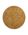Dalyn Rug Company Dalyn Bozeman Bm4 Round Area Rug, 8' X 8' In Brown