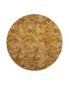 Dalyn Rug Company Dalyn Bozeman Bm5 Round Area Rug, 8' X 8' In Brown