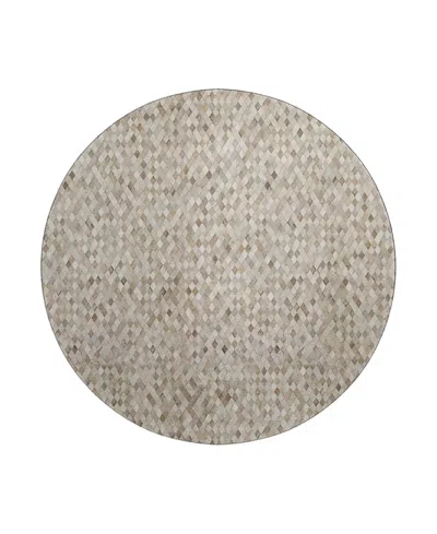 Dalyn Rug Company Dalyn Bozeman Bm6 Round Area Rug, 8' X 8' In Gray