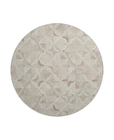 Dalyn Rug Company Dalyn Bozeman Bm8 Round Area Rug, 8' X 8' In Sand