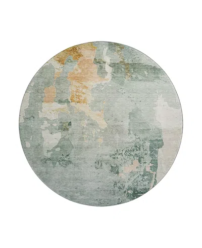 Dalyn Rug Company Bresca Bc1 Round Area Rug, 8' X 8' In Seafoam
