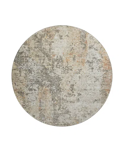Dalyn Rug Company Bresca Bc5 Round Area Rug, 8' X 8' In Terracotta