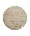 Dalyn Rug Company Bresca Bc6 Round Area Rug, 8' X 8' In Copper